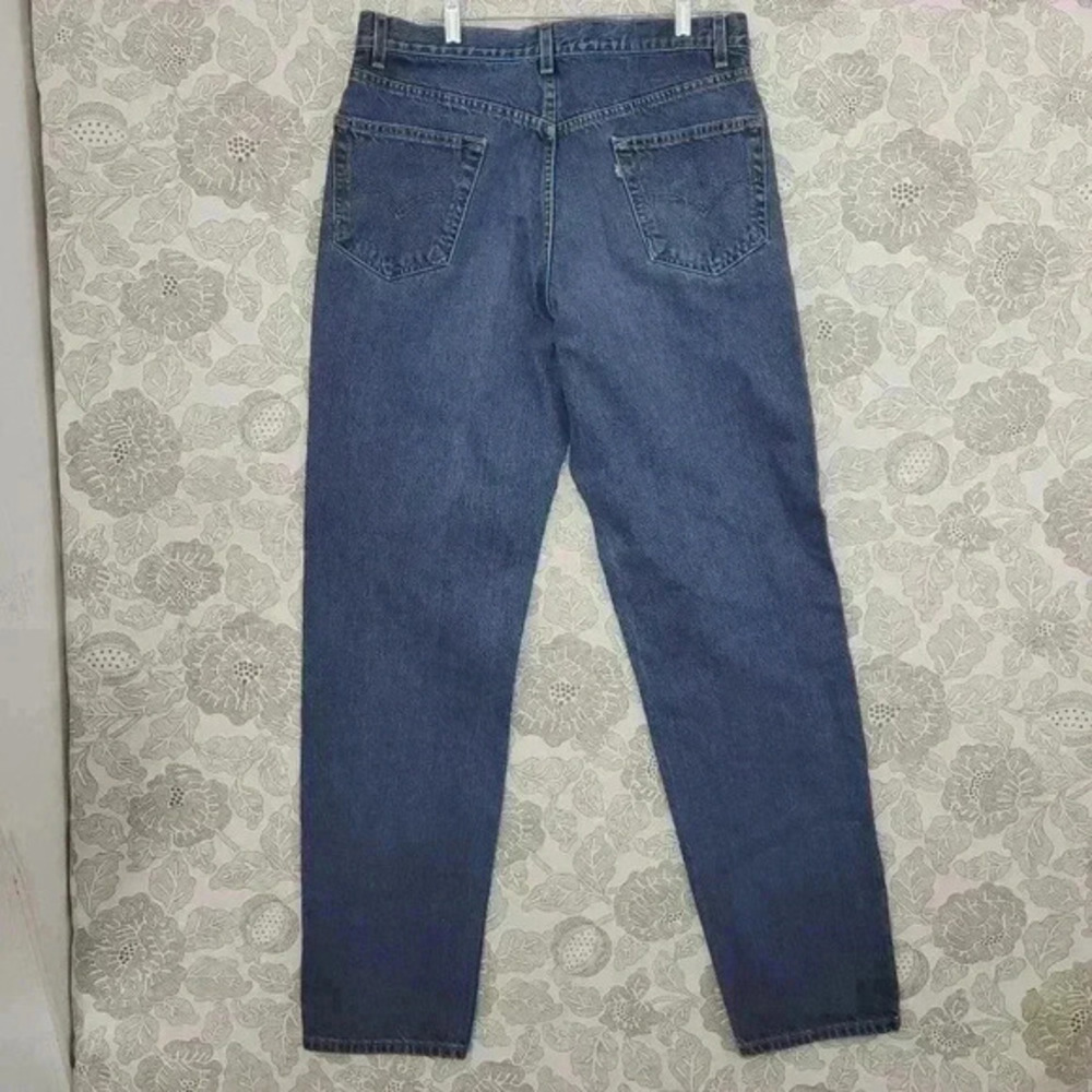 VTG Levis 550 Relaxed Fit Jeans W36‎ L36 Mens Blue Denim - Picture 2 of 8